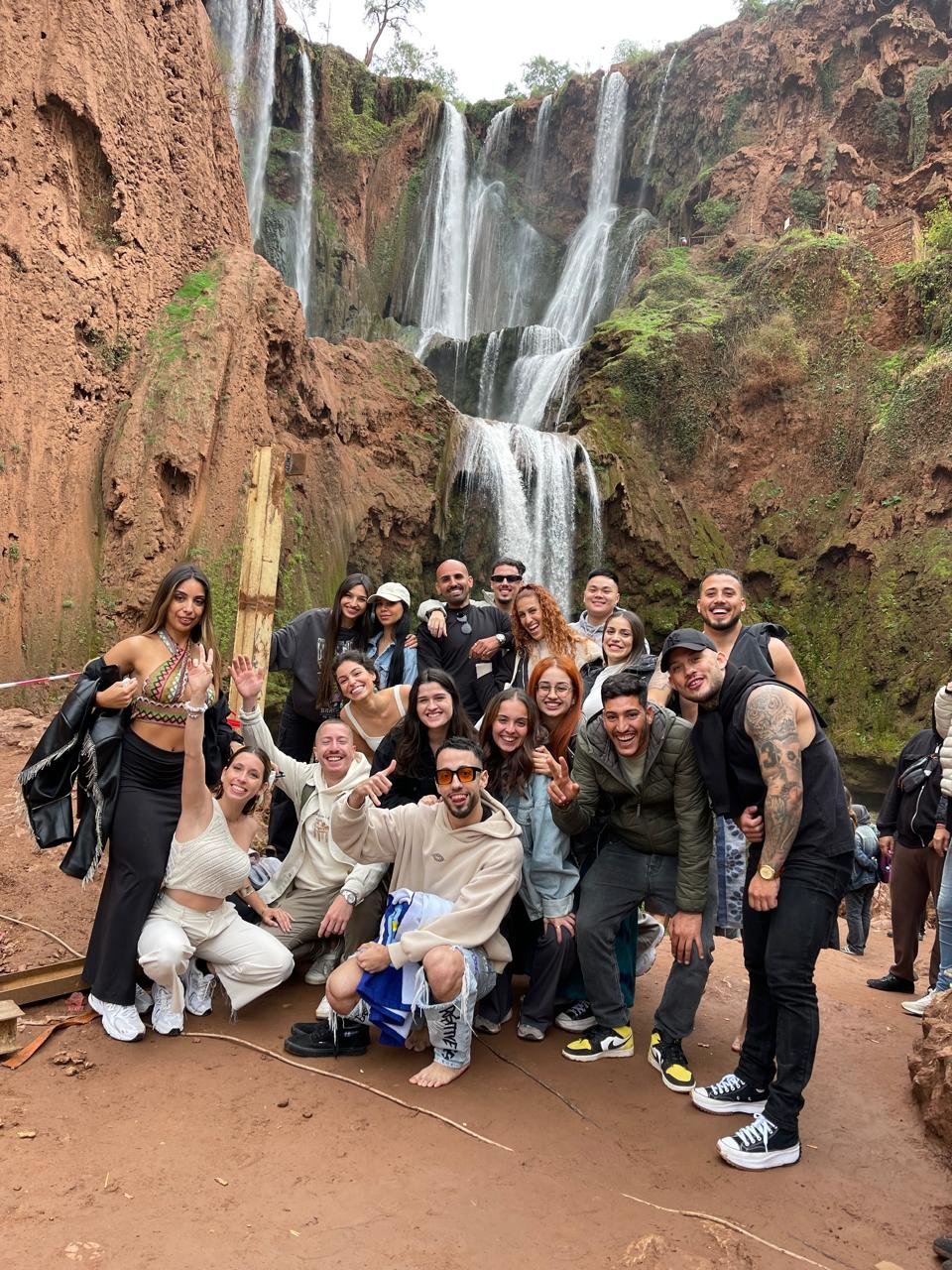 Happy travellers on a private Morocco tour with Edita Morocco Tours