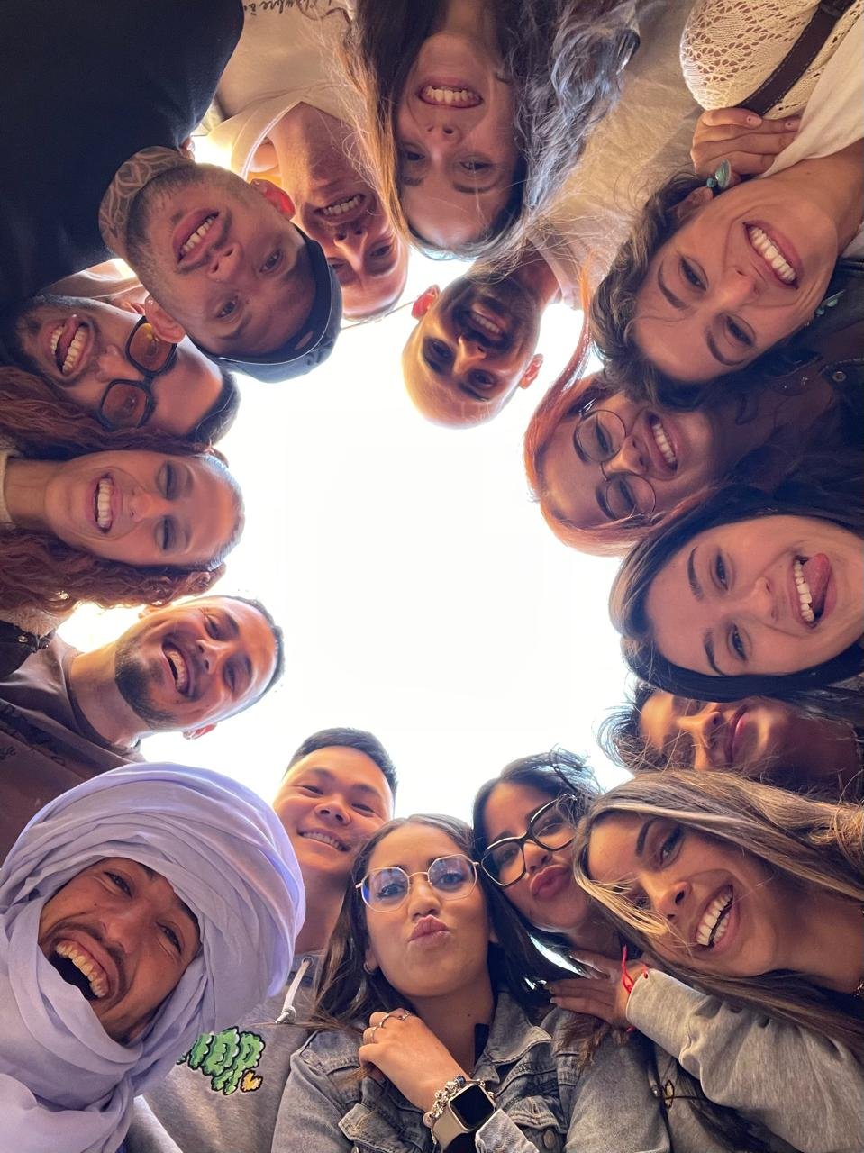 Happy travellers on a private Morocco tour with Edita Morocco Tours